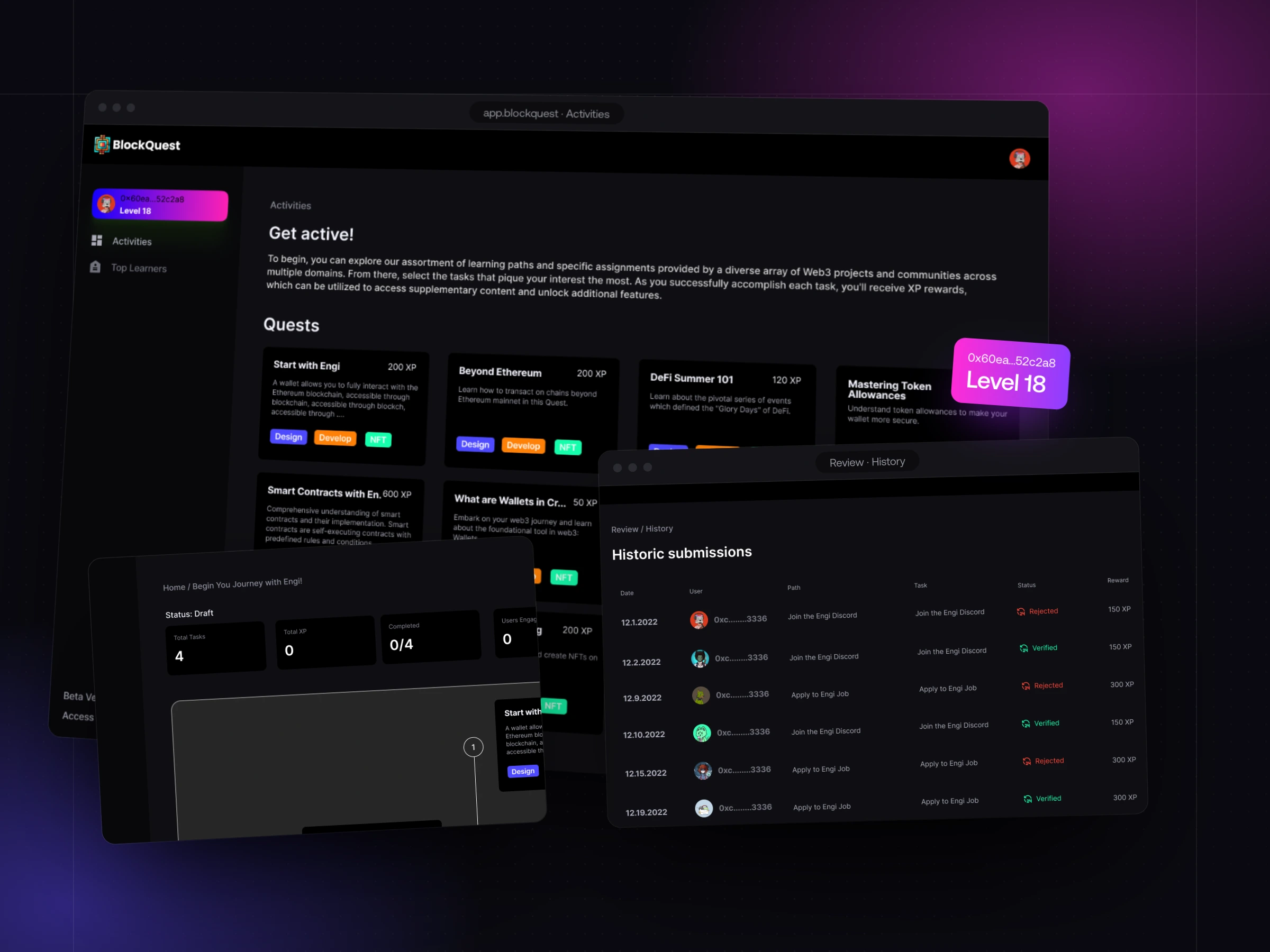 BlockQuest — A quest app that turns Web3 communities into classrooms